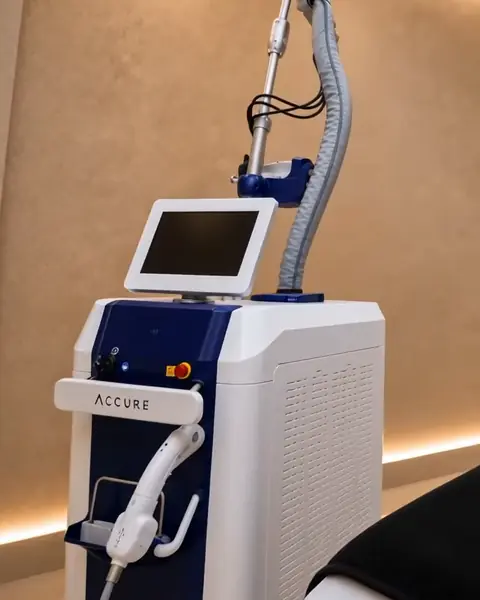 جهاز أكيور لعلاج حب الشباب imagery, dermatology-linked technology visuals at Almahmoud Medical Group in Qatar (1)