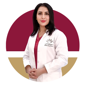 د. نوار مسلم، أخصائية الأمراض الجلدية والتجميل في مجمع المحمود الطبي (فرع السد) التابع لمجموعة المحمود الطبية في الدوحة، قطر.